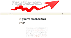 Desktop Screenshot of pagemountains.com